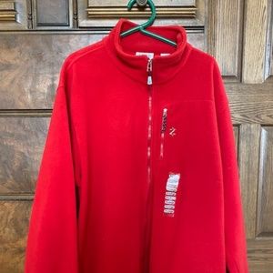 Men's IZOD PerformX Full-zipper fleece XL